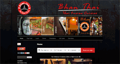 Desktop Screenshot of bhanthaicuisine.com
